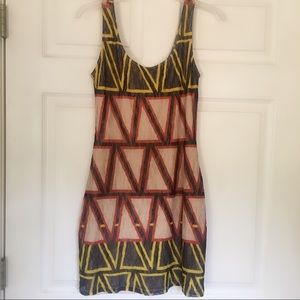 Sexy Aztec Lace Dress